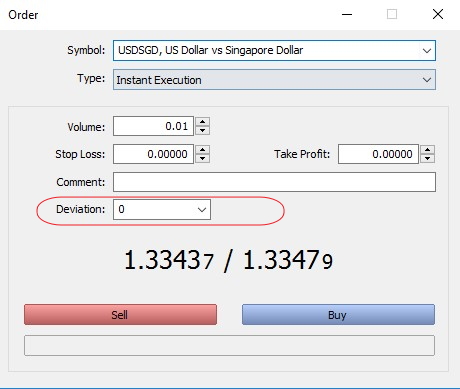 MetaTrader 5 - How to avoid a requote